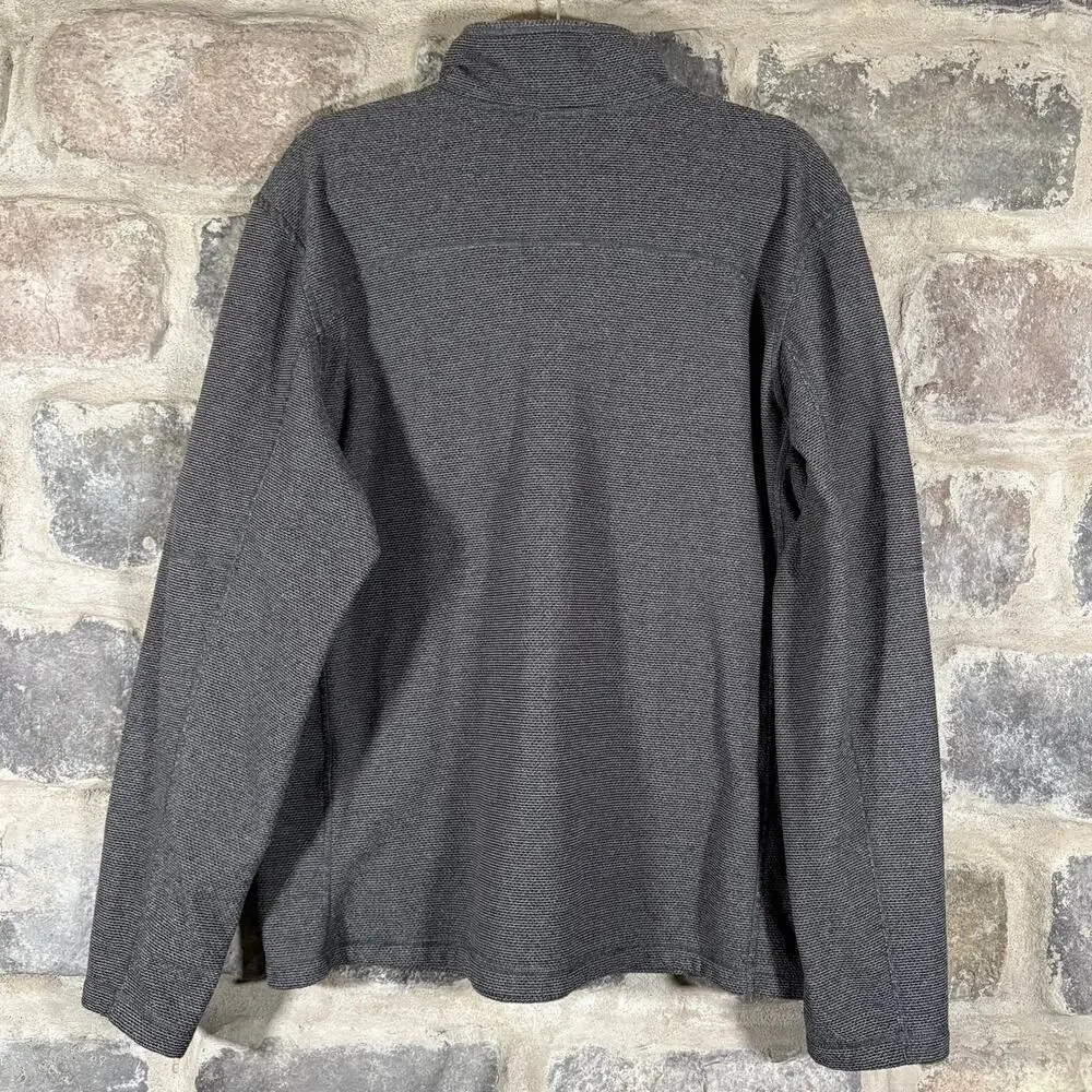 The North Face 1/4 Zip Sweatshirt Fleece Men's XL Gray Pull Over Gorpcore‎